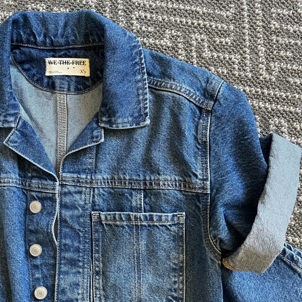 We The Free Edison denim jumpsuit
